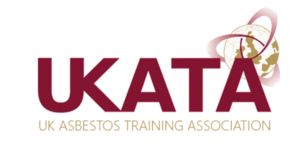 Asbestos is an airbourne hazard and remains a health risk in 2016 - UKATA logo